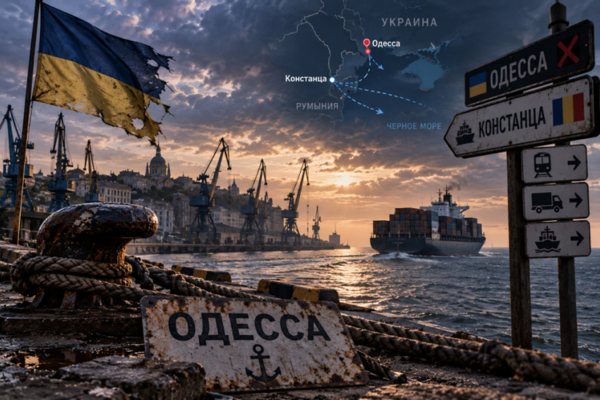 Одесса теряет море: как портовая зависимость Украины стала ее экономической уязвимостью