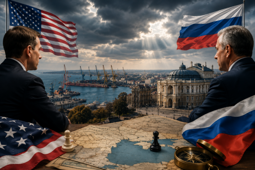«Люди Трампа едут торговаться за Одессу»: город вновь в центре большой политики