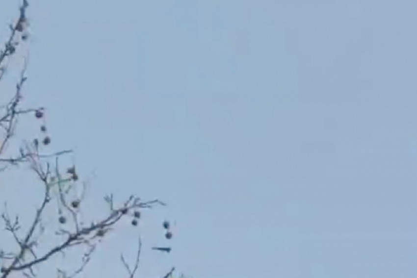 Массовую атаку беспилотников по объектам ВСУ в Одессе сняли на видео